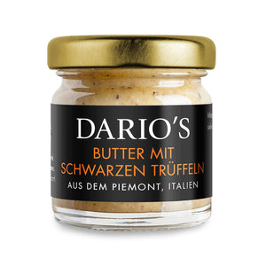 DARIO’S BUTTER WITH BLACK TRUFFLES FROM ITALY