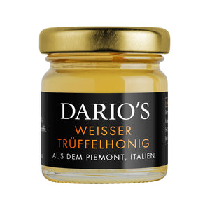 DARIO’S WHITE TRUFFLE HONEY FROM PIEDMONT, ITALY, 50G