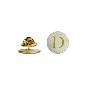DARIO’S Couture Pin made of mother of pearl with personalization (50 pcs.)