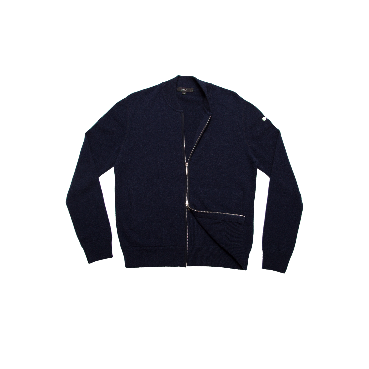 Loro Piana ダークブルー カーディガン Loro Piana ダークブルー カーディガン Loro Piana - Silk and