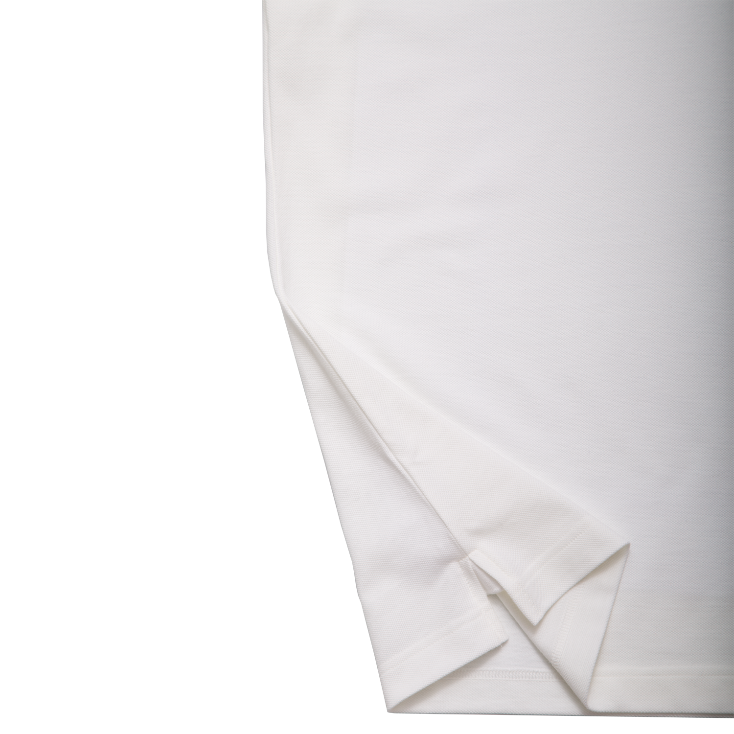 DARIO'S Couture Poloshirt Stuttgart aus 100% Baumwollpiqué in Weiss