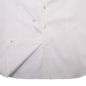 DARIO’S Couture Button-Down Mens Shirt Berlin, 140/2 in White