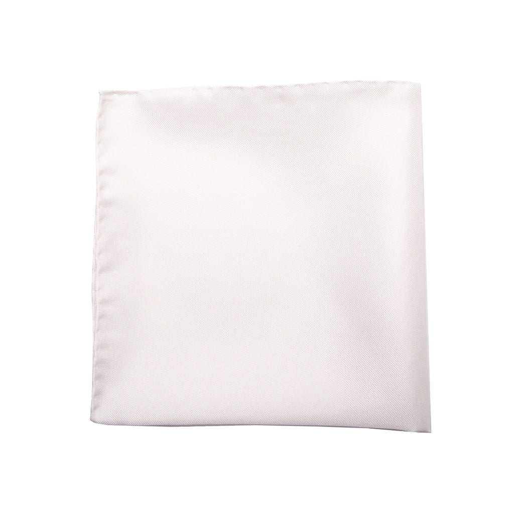 DARIO’S Couture Handkerchief Hannover in 100% Twillsilk in White