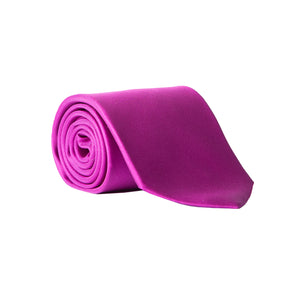 DARIO’S Couture Seven-Fold Tie Frankfurt in 100% Twillsilk in Purple