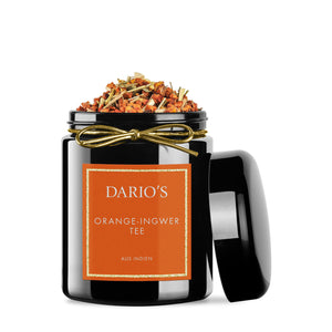 DARIO’S ORANGE-INGWER TEE AUS INDIEN, 75G